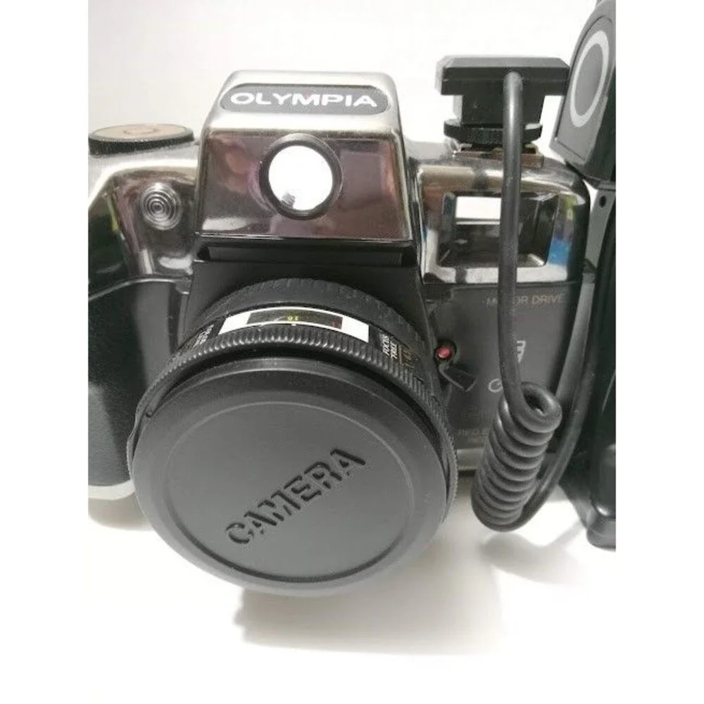 Olympia Advanced Camera EL1124 35mm Retractable Flash Untested Parts